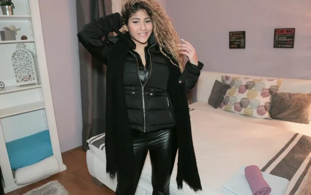 Busty Latina Fucked in Hotel