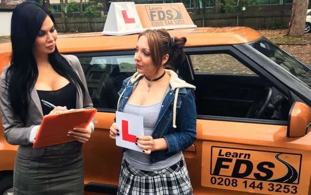 Spoiled Teen Has Her Driver's Test