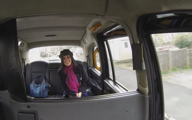 Sexy Spanish Tourist Wild Cab Fuck