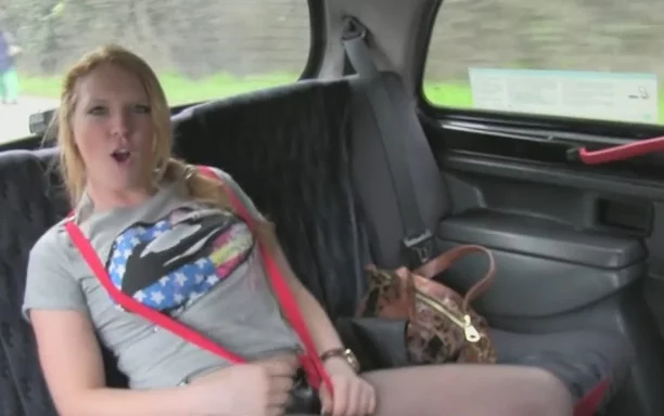 Beautiful Blonde Gets Back At Boyfriend By Fucking Cabbie's Thick Cock