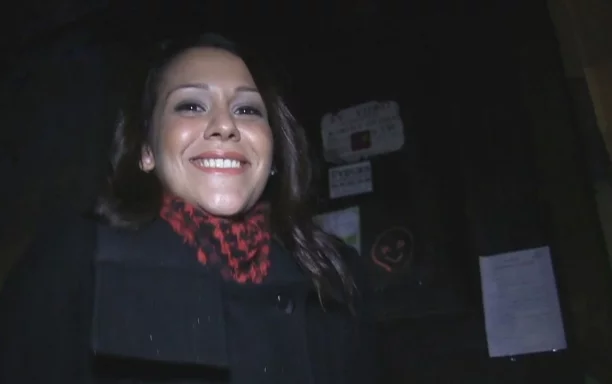 Brunette Sits Her Big Bubble Butt On A Strangers Hard Dick