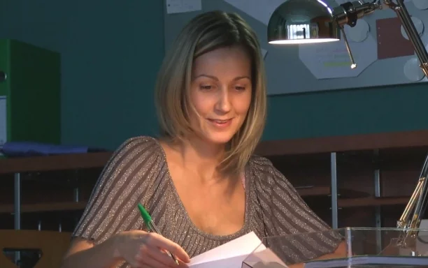 Receptionist Sucks And Fucks For A Promotion
