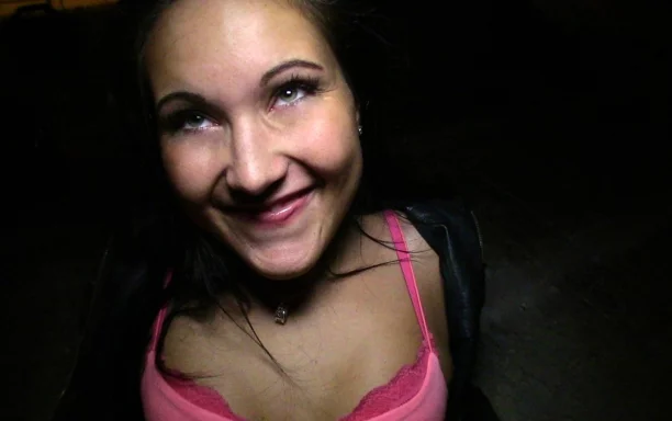 Shy Brunette Fucks Her Way To A New Phone
