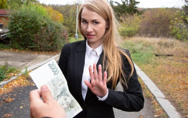 Cute Russian fucked through tights